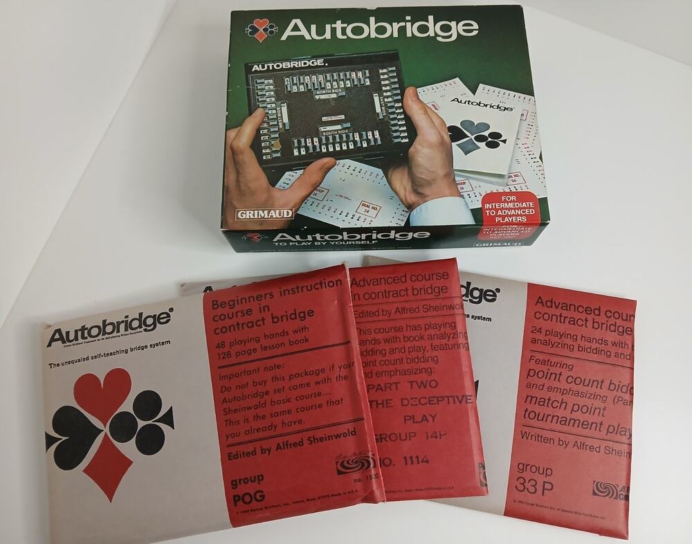 Grimaud Autobridge Play Bridge By Yourself Intermed Adv Players *BONUS*